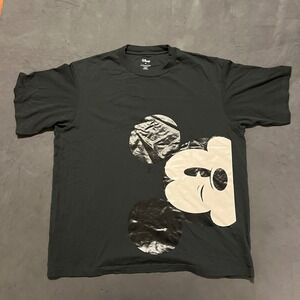 Disney X Coach Black Mickey‎ Mouse Wink Graphic T-Shirt Womens XL Collaboration